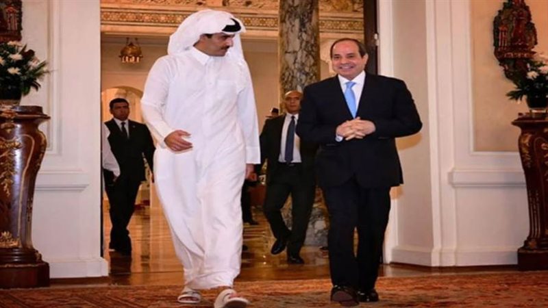 الرئيس السيسي يصل