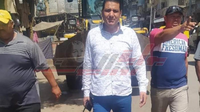 جانب من أعمال الإزالة