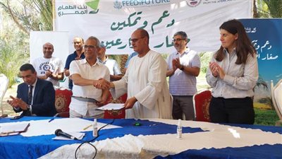 بنك الطعام المصري يوقع اتفاقية تعاون مع ثلاث جمعيات منتجة للتمور في صعيد مصر