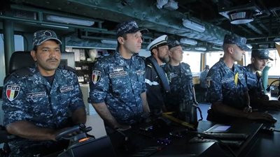 انطلاق فاعليات التدريب البحرى المشترك المصري الفرنسى 