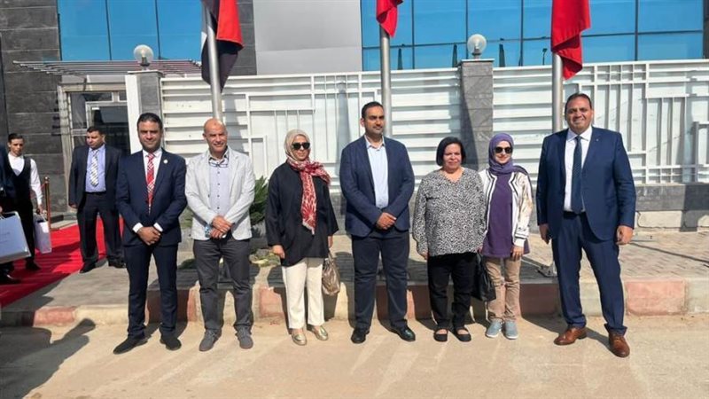 الوفد البحريني خلال