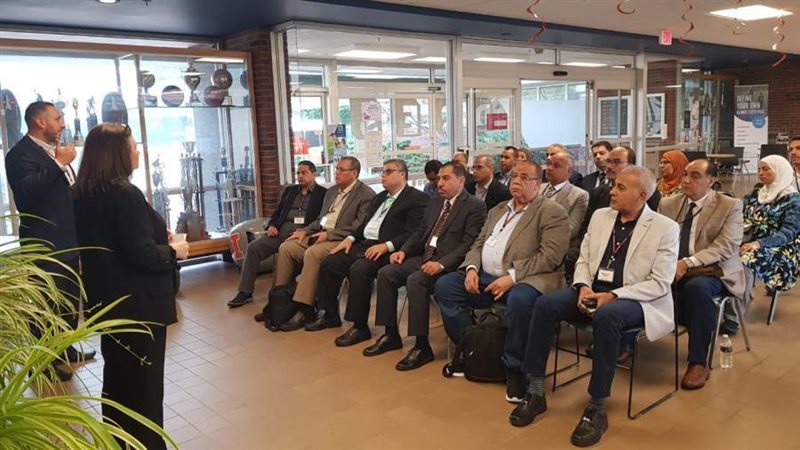 جانب من الوفد