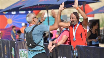 إشادة دولية بماراثون trail master بمحمية وادى دجلة 