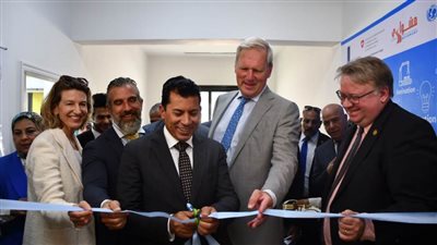 وزير الشباب يفتتح أول معمل ابتكار لتطوير مهارات الشباب وريادة الأعمال