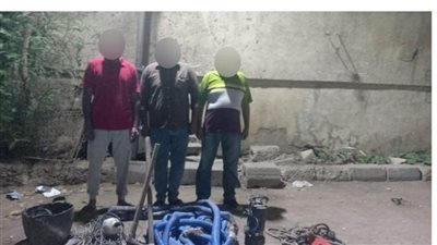 ضبط 3 أشخاص لقيامهم بالحفر والتنقيب عن الآثار بالقاهرة