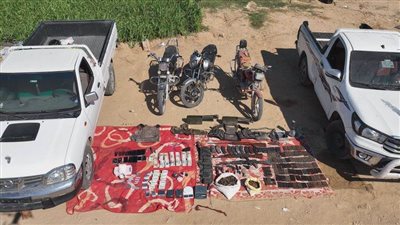 إصابة ضابط شرطة ومصرع عنصر إجرامي شديد الخطورة في تبادل لاطلاق النار بسوهاج