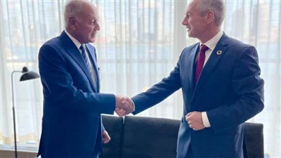 أبوالغيط يلتقي رئيس الدورة 77 للجمعية العامة للأمم المتحدة 