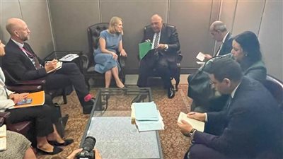 شكري يعرب عن التطلع لتعزيز التعاون بين مصر وهولندا