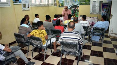 مياه سوهاج تنظم حملة توعية لرواد مراكز الشباب والرياضة بقرى حياة كريمة