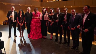 وزيرة الثقافة تشهد حفل السوبرانو أميرة سليم بأوبرا تيرانا