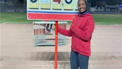 10 سنتيمترات تفصل إسراء عويس عن التأهل لبطولة العالم لألعاب القوى