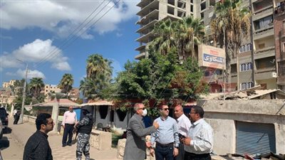 نورالدين: يتفقد رافد الطريق الدولي بمحافظة كفر الشيخ