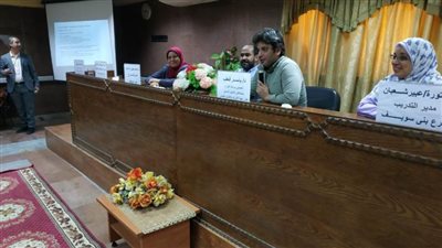  ورش عن أورام الثدي والرئة بفرع التأمين الصحي ببني سويف