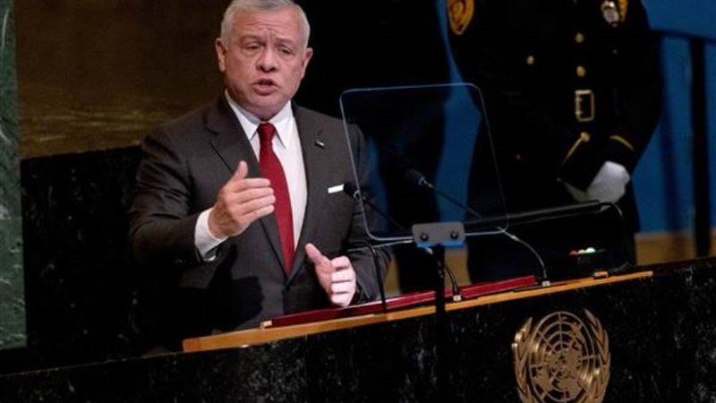 العاهل الأردني الملك