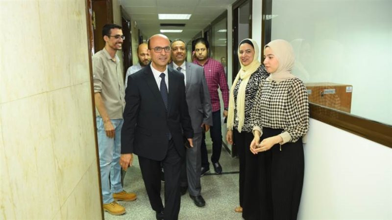 المنشاوى يتفقد مقر