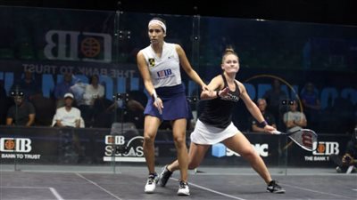 نوران جوهر تتأهل إلى نصف نهائي بطولة مصر الدولية للإسكواش