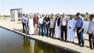 وزير الري: البدء في طرح مد شبكة الري ببركة أغورمي الغربية