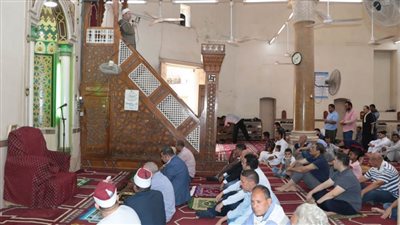 الاستجابة لله والرسول دليل الإيمان.. خطبة الجمعة ببني سويف