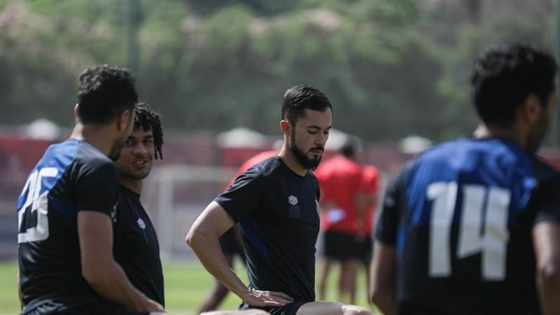 برونو سافيو في تدريبات