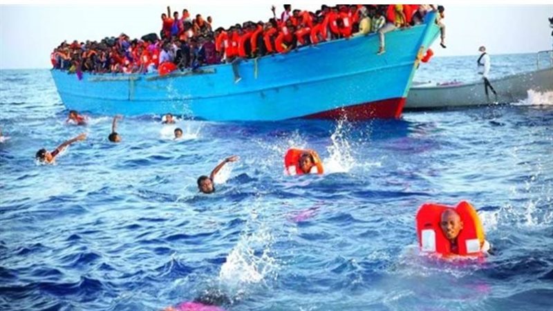 مهاجرين يتعرضون للغرق