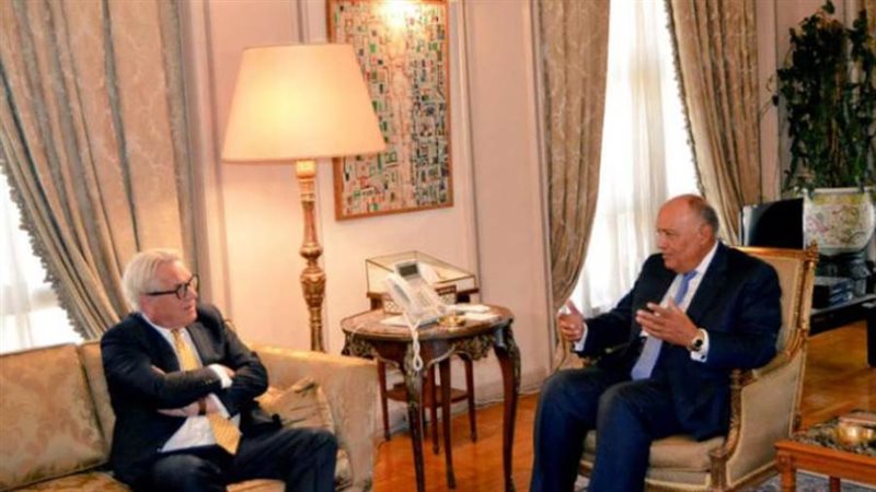 شكري يلتقي تور وينسلاند