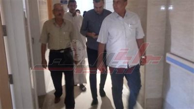 رئيس مدينة سيدي غازي يتفقد المستشفى المركزي