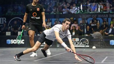 علي فرج يتأهل إلى نهائي بطولة مصر الدولية للإسكواش