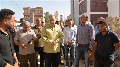 محافظ أسيوط يتفقد مشروعات المبادرة الرئاسية حياة كريمة بقرية الزرابي بأبوتيج