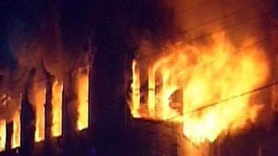 مصرع شخص فى حريق منزل بسبب خلافات الميراث فى بنها