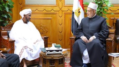 وكيل الأزهر يستقبل وزير الشؤون الدينية السوداني 