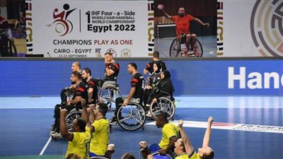 منتخب مصر اليد للكراسي المتحركة يحصد فضية ببطولة العالم  