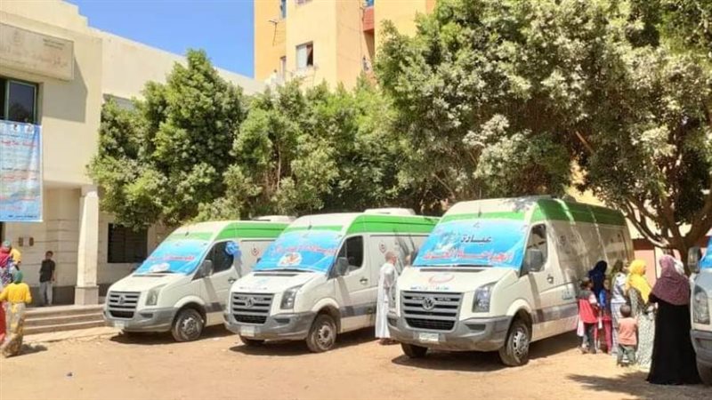 قافلة طبية بالمنيا