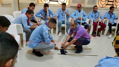 معسكر تدريبي لتنمية المهارات الكشفية لعشائر الجوالة في بيلا