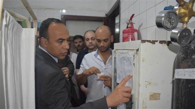 جولة مفاجئة لنائب محافظ المنيا لمتابعة عدد من الوحدات الصحية بمركزين