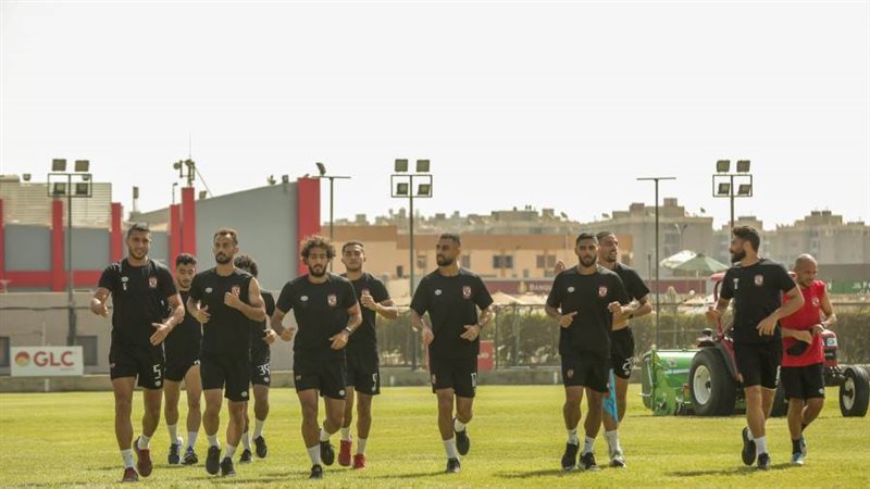 جانب من مران اليوم