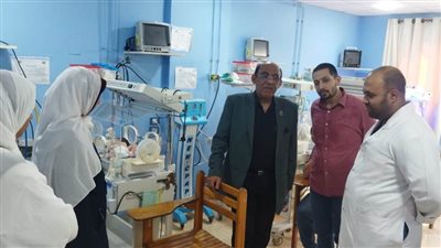وكيل صحة الشرقية يتفقد مستشفيات منيا القمح والسعديين 