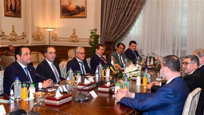 المستشار الدكتور حنفي جبالي يستقبل رئيس المجلس الوطني الفلسطيني