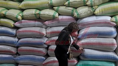 ضبط 26 طن أرز شعير قبل بيعها في السوق السوداء بالحامول