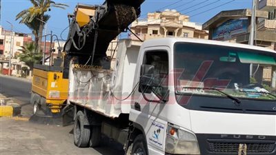 رفع 1950 طن قمامة بمراكز ومدن كفر الشيخ