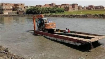 لخدمة زمام 150 ألف فدان.. تطهير وتكريك بحر أبوالأخضر بـ3 مراكز شرقاوية