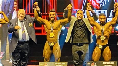 ختام رائع لبطولة “Daimond cup” لكمال الأجسام