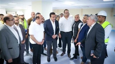 وزير الصحة يتفقد رفع كفاءة تطوير مستشفى كوم أمبو المركزي