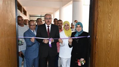افتتاح معامل المهارات بكلية  التمريض جامعة قناة السويس