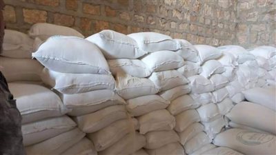 ضبط 23 طن دقيق مدعم بمخزن قبل بيعه في السوق السوداء بالقليوبية 