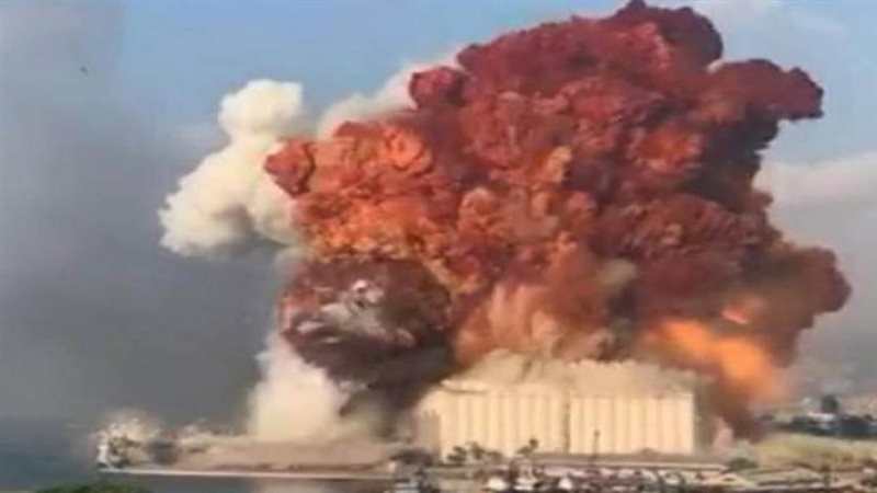 انفجار مرفأ بيروت
