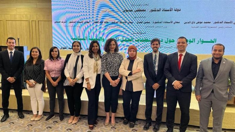 جانب من مشاركة ممثلي