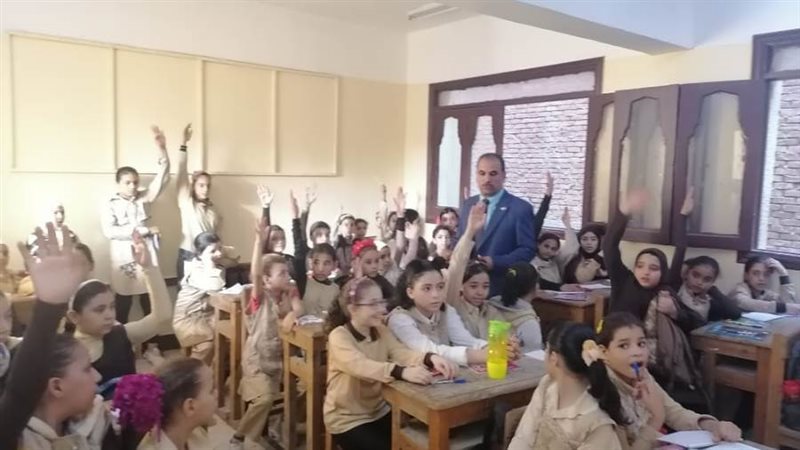 طلاب مدرسة كفر حمزة