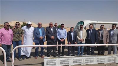 وزير الشباب والرياضة يصل الوادي الجديد للمشاركة في احتفالات المحافظة بعيدها القومي