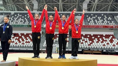 فتيات مصر يحرزن ذهبية البطولة العربية للجمباز في الجزائر 