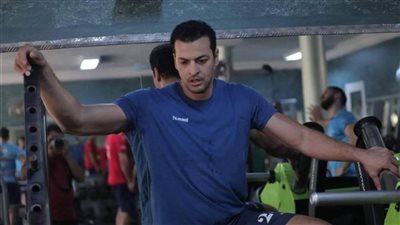 استعدادًا لمواجهة الترجي.. تدريبات بدنية لرجال يد الأهلي في الجيم